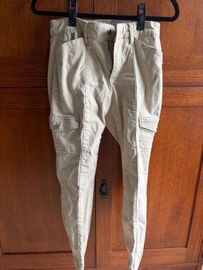 White House Black Market Beige Cargo Pants